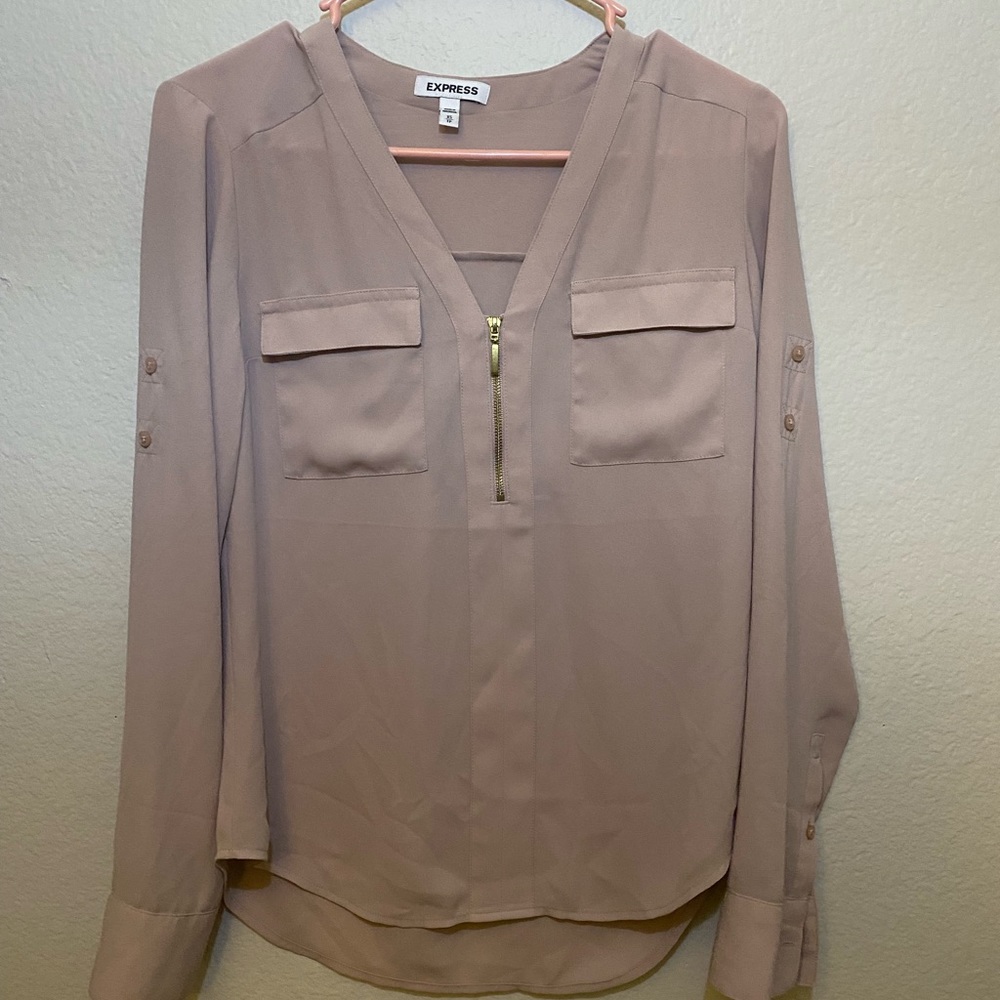 EXPRESS SHEER BLOUSE SIZE XS